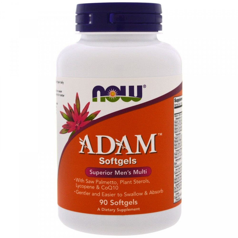 Вітамінний комплекс для чоловіків Now Foods Adam Superior Men's Multi 90 softgels Луцьк - фото 1