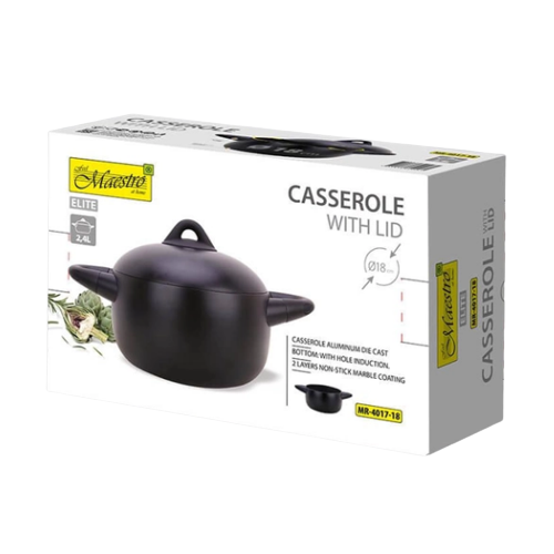 Каструля 2,2л антипригарне покриття MR-4017-18 Maestro Житомир - фото 2