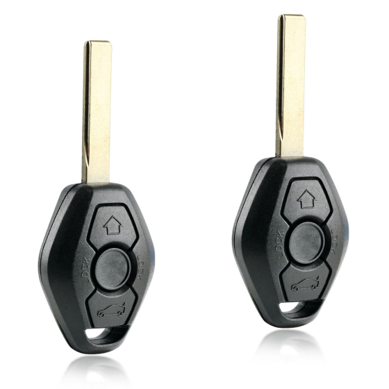 Ключ-заготовка BMW HU92 с 3 кнопками без чипа Киев