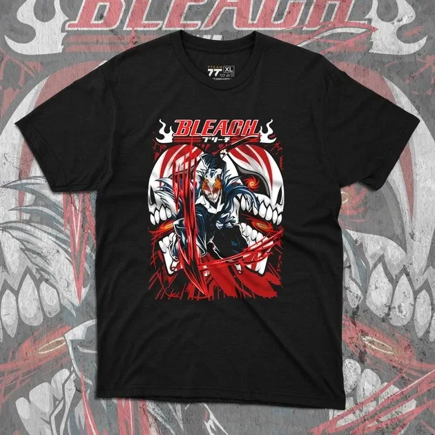 Футболка чоловіча з  принтом Блич Ичиго Куросаки 2 Розмір 48 Дніпро - фото 1