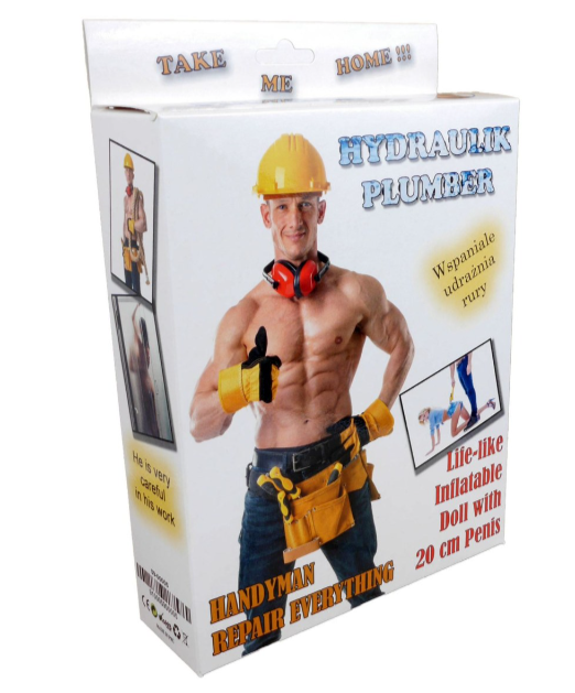 Надувна секс лялька - Plumber Male Doll Sex Aura Київ - фото 1