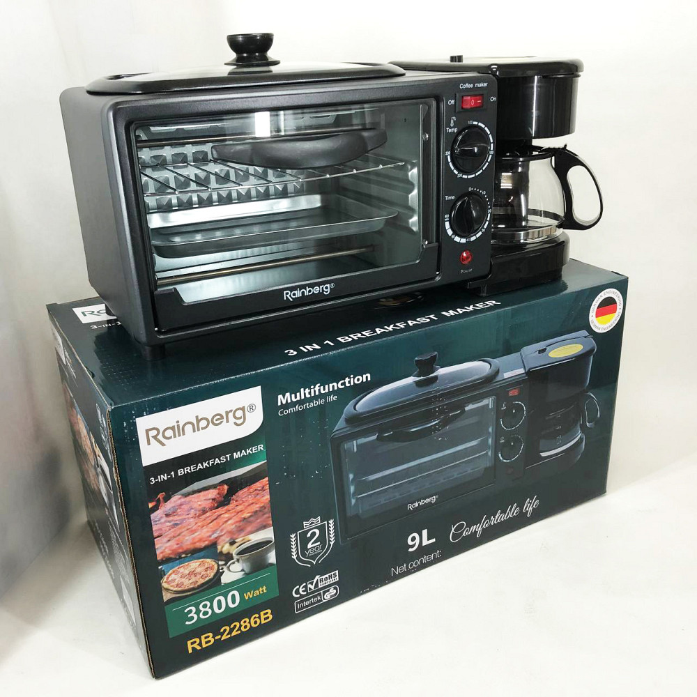 Электрическая печь для дачи, Многофункциональная печь с антипригарным покрытием, Мини печка для дачи IH-77 Львов - изображение 6