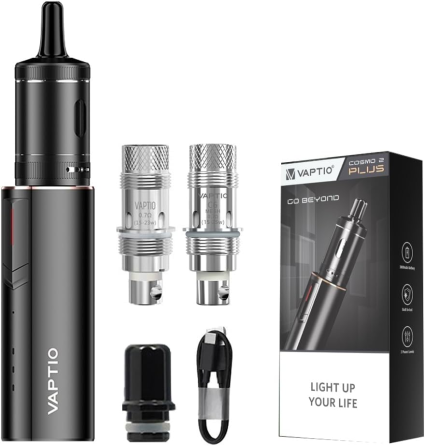 Вейп Мод Бокс VAPTIO Cosmo 2 потужна продуктивність, елегантний дизайн, довговічна батарея, розширені функції, ємність 3 мл Київ