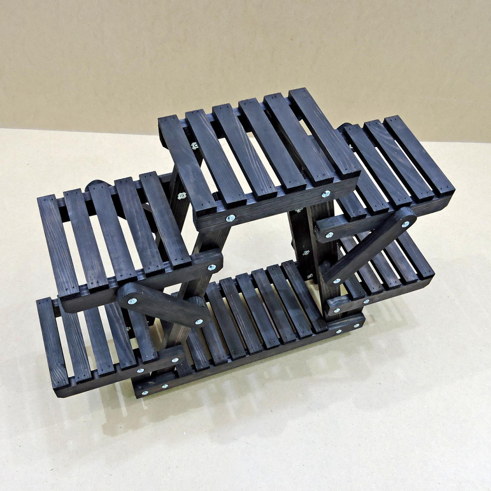 Підставка для квітів "Тулуза" венге Миколаїв - фото 3