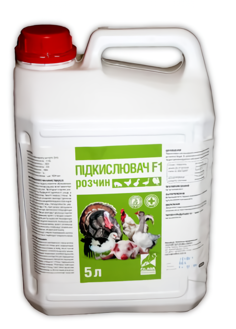 Підкислювач F1 розчин, 5 л O.L.KAR. Вінниця - фото 1