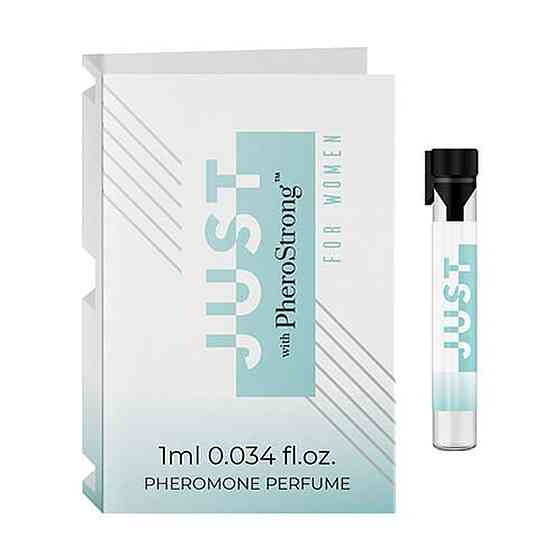 Тестер Духи з феромонами для жінок Just with PheroStrong 1 ml Sex Aura Київ