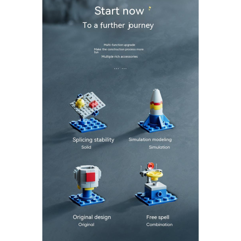 Конструктор LeleBrother космічний шатл, 458 деталь Київ - фото 8