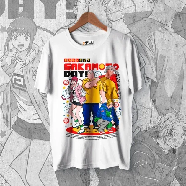 Футболка чоловіча з  принтом Дни Сакамото #5 WE Розмір 48 Anime0928 Дніпро - фото 1