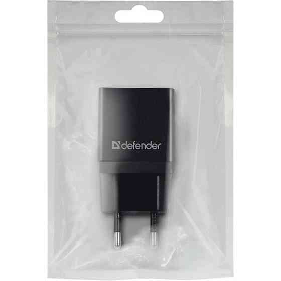 Зарядний пристрій 1xUSB 11W 2.1А EPA-10 чорний пакет Defender Винница
