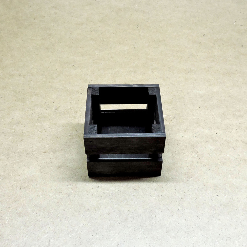 Короб для зберігання "Мілена" 125х125мм венге Миколаїв - фото 3