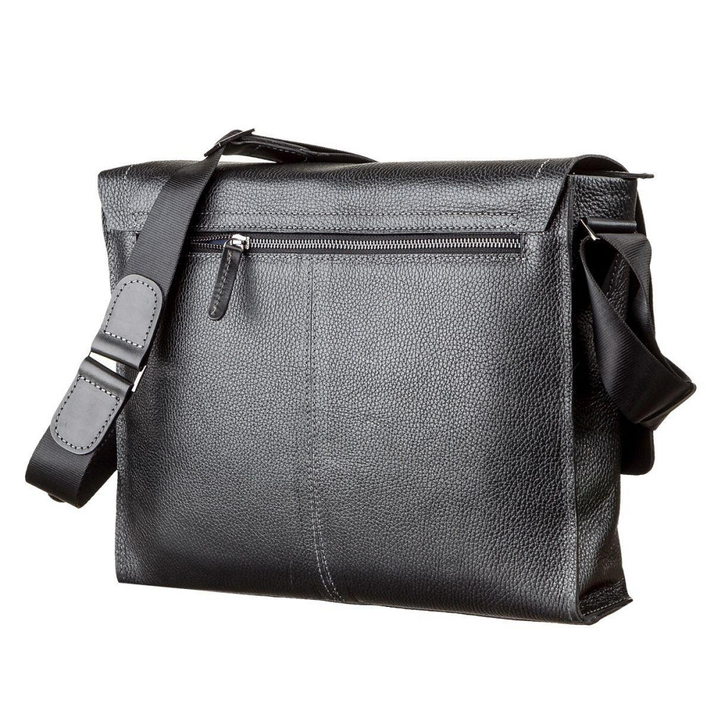 Сумка чоловіча SHVIGEL 11106 шкіряна Чорна Київ - фото 6