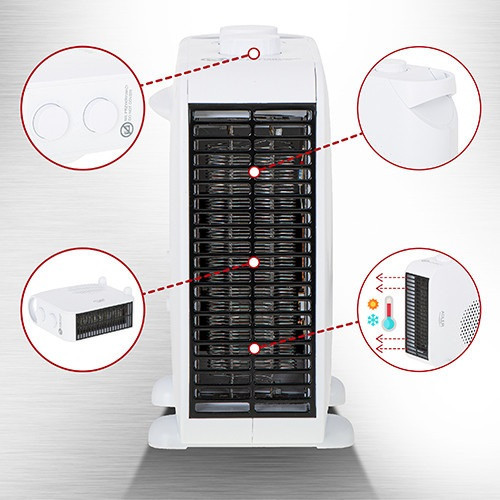 Тепловентилятор Adler AD 7725w, білий Винница - изображение 6