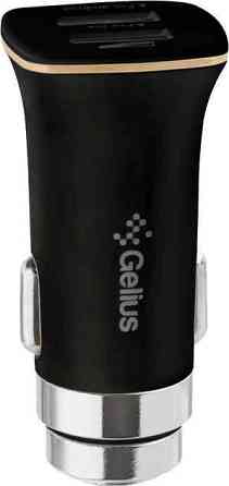 AZP Автомобільний зарядний пристрій Gelius Pro Apollo GP-CC01 2 USB 3.1 A 15 W Black Рівне