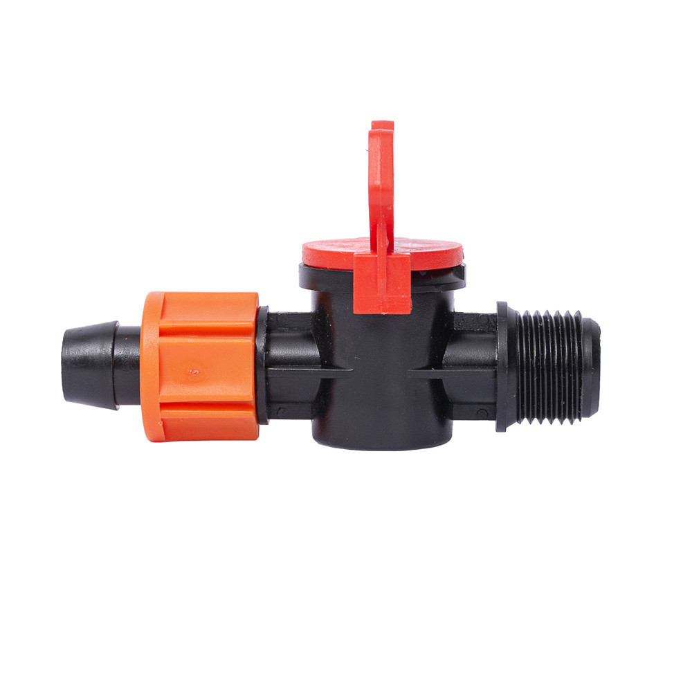 Кран для капельной ленты Ø16мм н/р 1/2