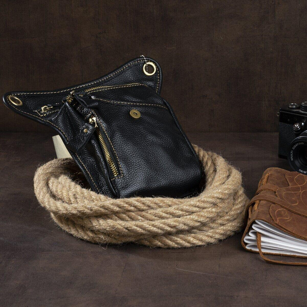 Сумка на пояс Черная (Vintage) Киев - изображение 17