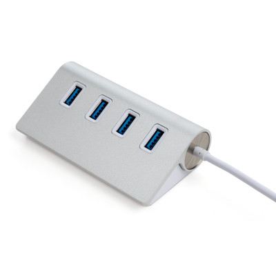 Концентратор Vinga Type-C to 4*USB3.0 1.0m cable aluminium (VCPHCU304) Винница - изображение 2