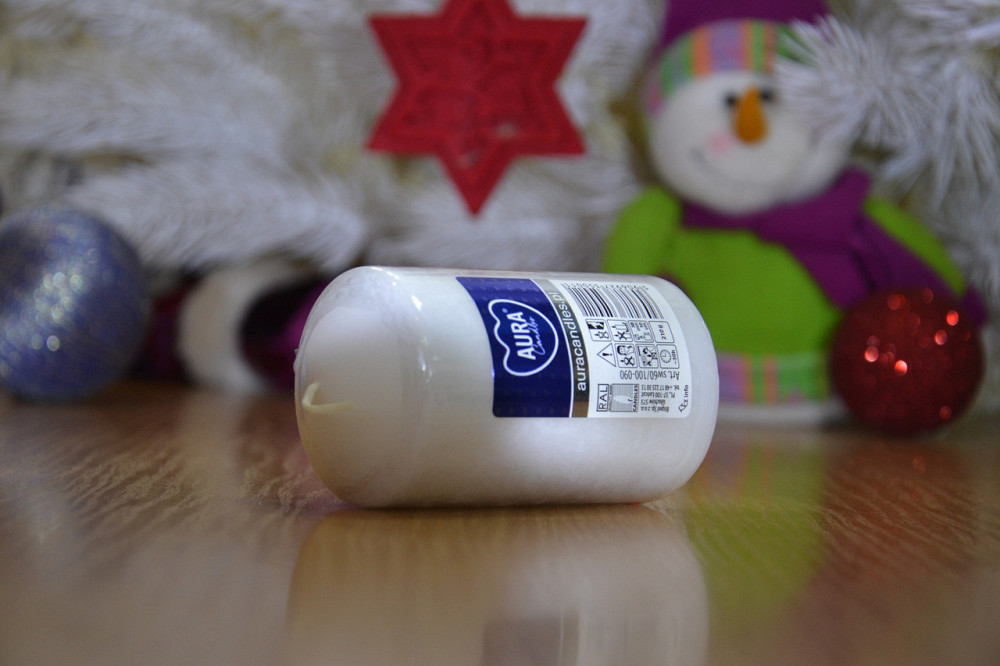 Свічка столова циліндр Bispol AURA Candles sw60/100-090 Білий Луцк - изображение 10