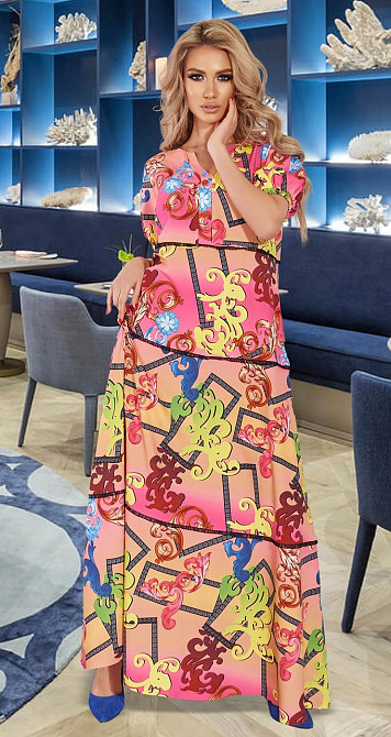 Лёгкое длинное платье (48) Киев - изображение 6