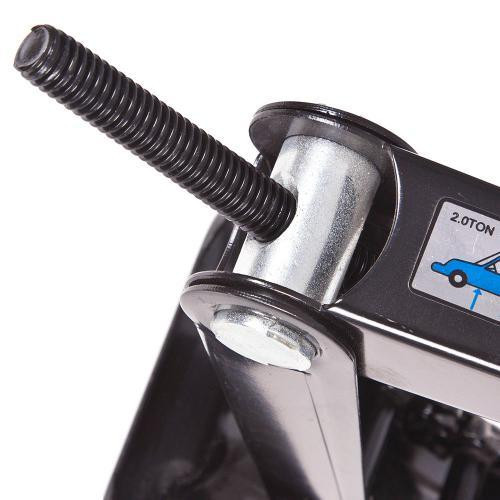 Ромбічний домкрат 2т з гумовим упором, висота підйому 390 мм, вага 3,2 кг (DB-1132T/ST-113) Харків - фото 8
