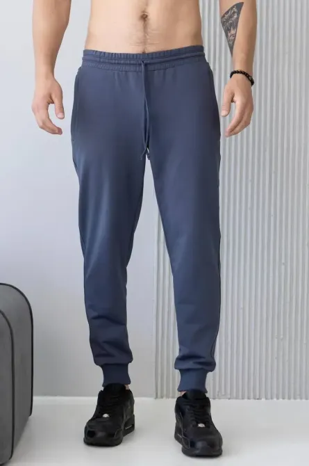 Штани джогери чоловічі TotalFit EM1 3XL, Синій Київ - фото 2