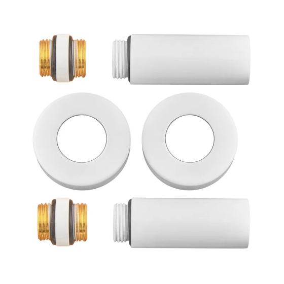 Комплект подовжувачів Koer KF.SET.06MF WHITE 1/2Fx1/2M білий (KR5850) ( 20663 ) Харьков