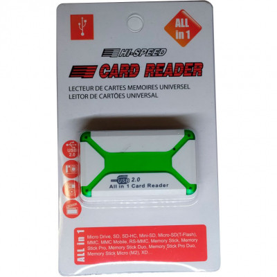 Зчитувач флеш-карт Atcom TD2070 USB 2.0 ALL IN 1 - (Memory Stick (MS) , Secure Digit (10770) Вінниця - фото 4