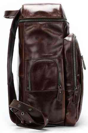 Рюкзак шкіряний Vintage 14892 Коричневий Київ
