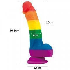 Фалоімітатор - Prider Dildo 8" Sex Aura Київ - фото 2