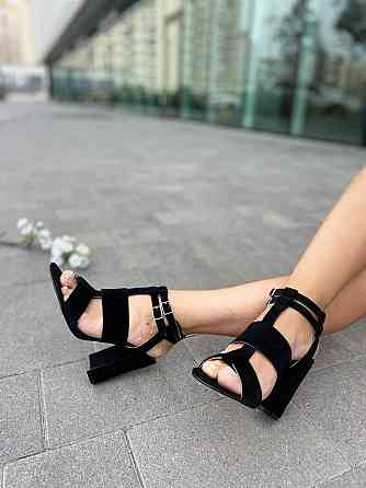 SANTINI Босоніжки жіночі SANTINI 259311-21 чорні (літо, замша натуральна) (3760) Коломыя