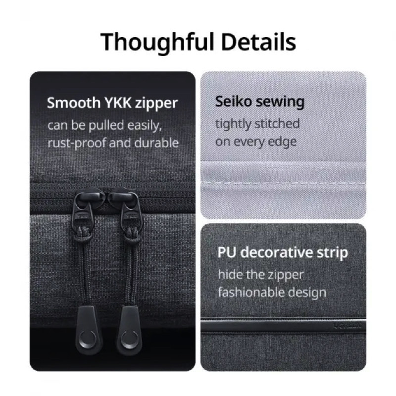 Рюкзак UGREEN LP664 Laptop Backpack B02 Dark Grey (Up to 15.6'')(UGR-90798) Київ - фото 6