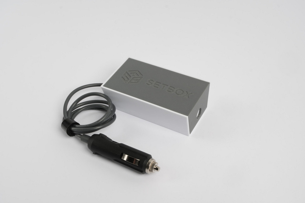Корпус Setbox для Starlink Mini на авто для самостоятельной сборки + адаптер 12V (Черный) Киев - изображение 3