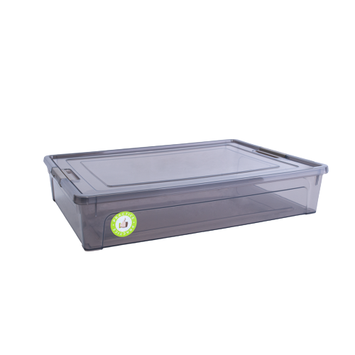 Контейнер 5,5л 39*29*8см коричневий прозорий/какао Smart Box Алеана Житомир