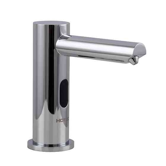 Дозатор рідкого мила сенсорний на умивальник HOTEC 13.515-DC/AC 220V/240V трансфор,,латунь,1000мл Тернопіль