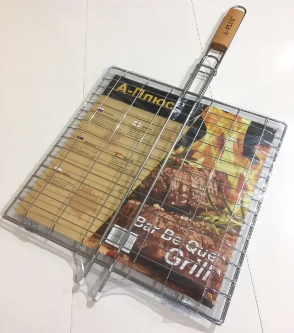 Решітка для гриля 35*35*2.5 см P-PLUS ART-1843 Одесса - изображение 1
