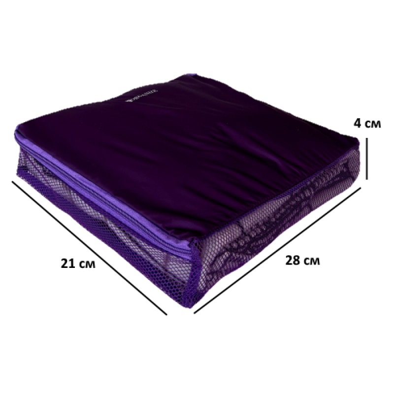 Дорожні органайзери сумки у валізу для речей 5 шт C002 (Фіолетовий) Суми - фото 2