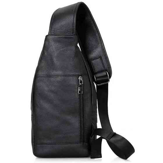 Сумка кобура наплечная, Кожаная сумка кросс-боди мужская легкая через плечо GT-93 Львов