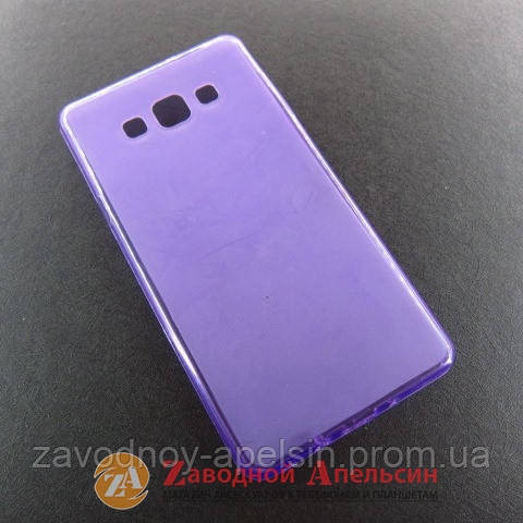 Samsung A7 A700 чохол сліліконовий Cover purple Одеса - фото 1
