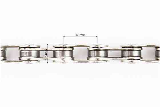 Ланцюг приводний 1/2х3/32х114L 7 швидкостей, сріблястий Z7 Киев