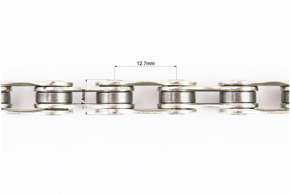 Ланцюг приводний 1/2х3/32х114L 7 швидкостей, сріблястий Z7 Киев - изображение 2
