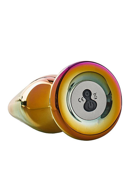 Анальная пробка с вибрацией конусная стеклянная Dream Toys GLAMOUR GLASS Sex Aura Киев - изображение 5