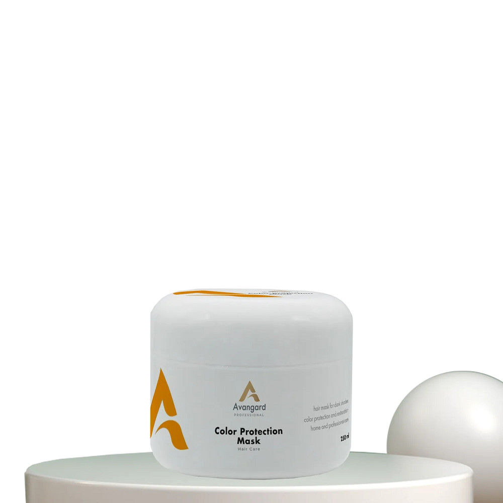 Маска для фарбованого волосся темних відтінків з функцією збереження кольору A_Avangard Professional 250 мл Київ - фото 1