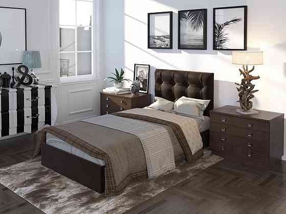 Ліжко GrenadineDesign з підйомним механізмом каркас дерево 90x200 коричневий Київ