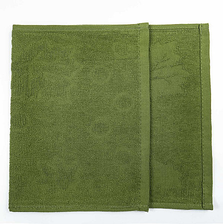Кухонна жакардова серветка GM Textile 25х45 см 380 г/м2 (Зелений) Суми - фото 3