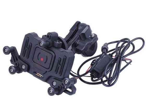 Держатель телефона HFCM-33 (крепление на руль), с беспроводной зарядкой Мукачево