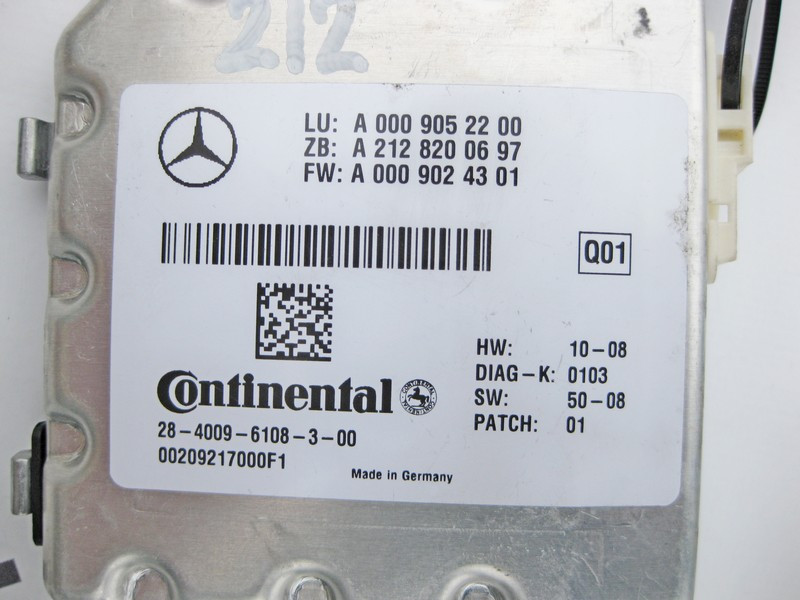 Mercedes-Benz  A0009052200 Багатофункціональна камера E-Class W212 C207 S-Class W221 Одеса - фото 4