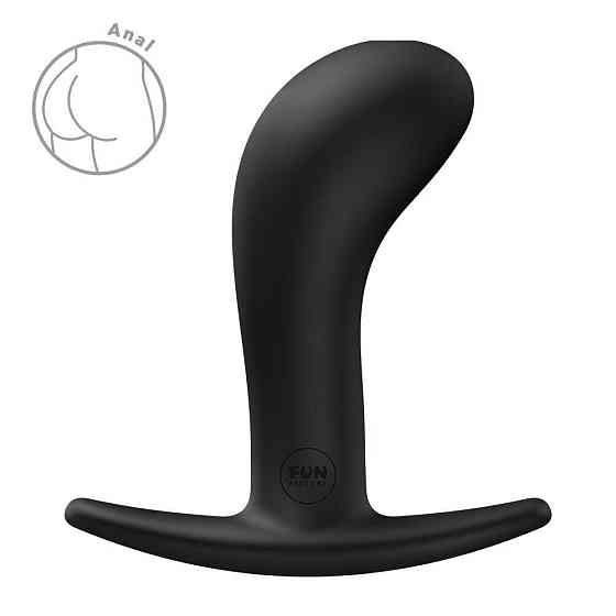 Анальна пробка Fun Factory BOOTIE L Black (м'яте паковання!!!) Sex Aura Київ