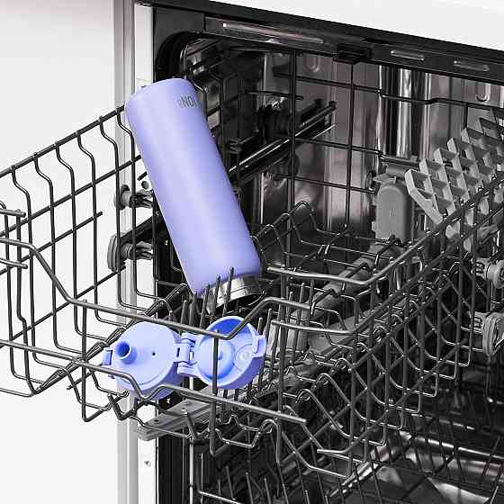 Пляшка для води металева вакуумна ION8 500 мл. Vacuum Insulated, Light Purple Каменское