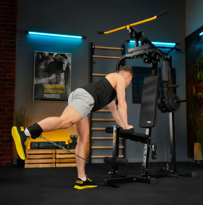 Силовая станция тренажер TX-450HG на 100 кг сверхней и нижней тягой многофункциональная для всех видов мышц Киев - изображение 7