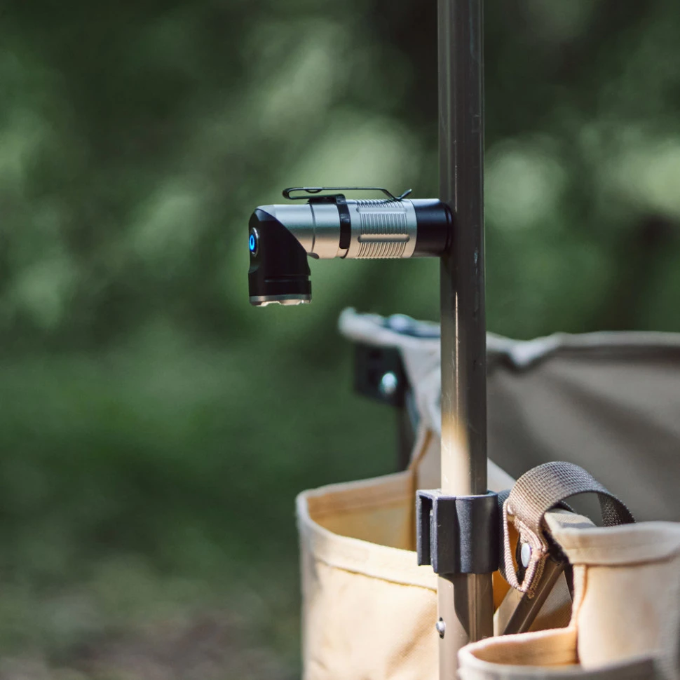 Фонарь с клипсой Naturehike CNK2450ZM013 430лм (4 режима) Черно-серый Винница - изображение 3