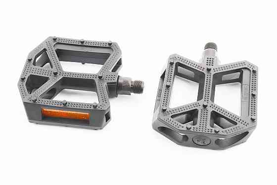 Педалі BMX 9/16" (109x96x30mm) пластикові, чорні B289DU Київ